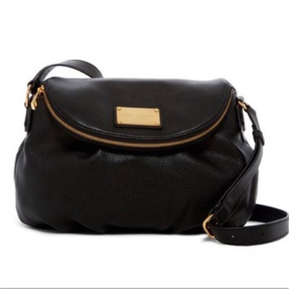 Marc jacobs Black Leather crossbody Bag